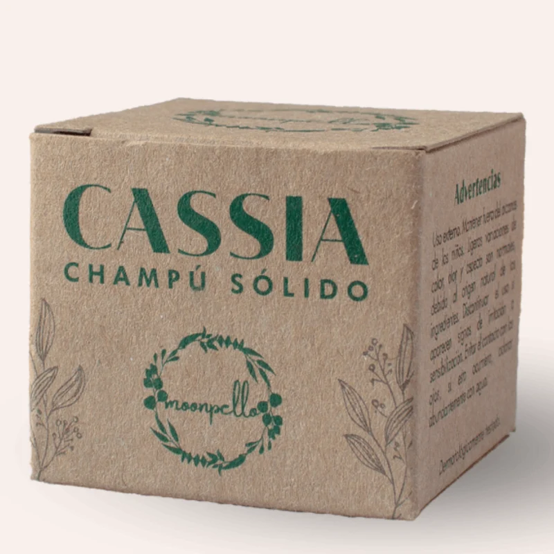 Moonpello Champú Sólido Cassia 80gr