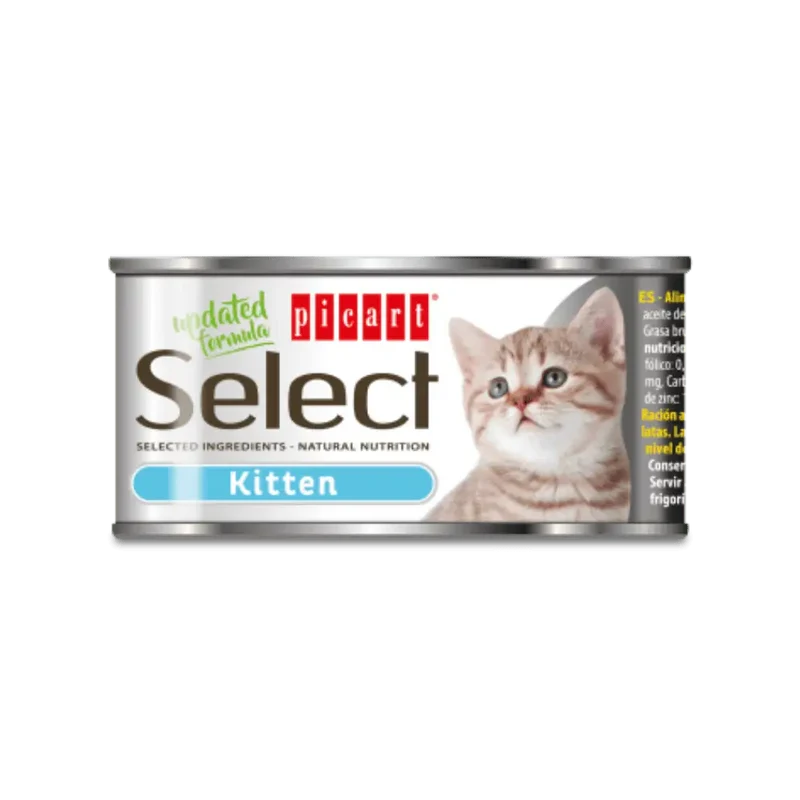Picart Select Cat Kitten Lata 95 g Comida Húmeda para Gatitos