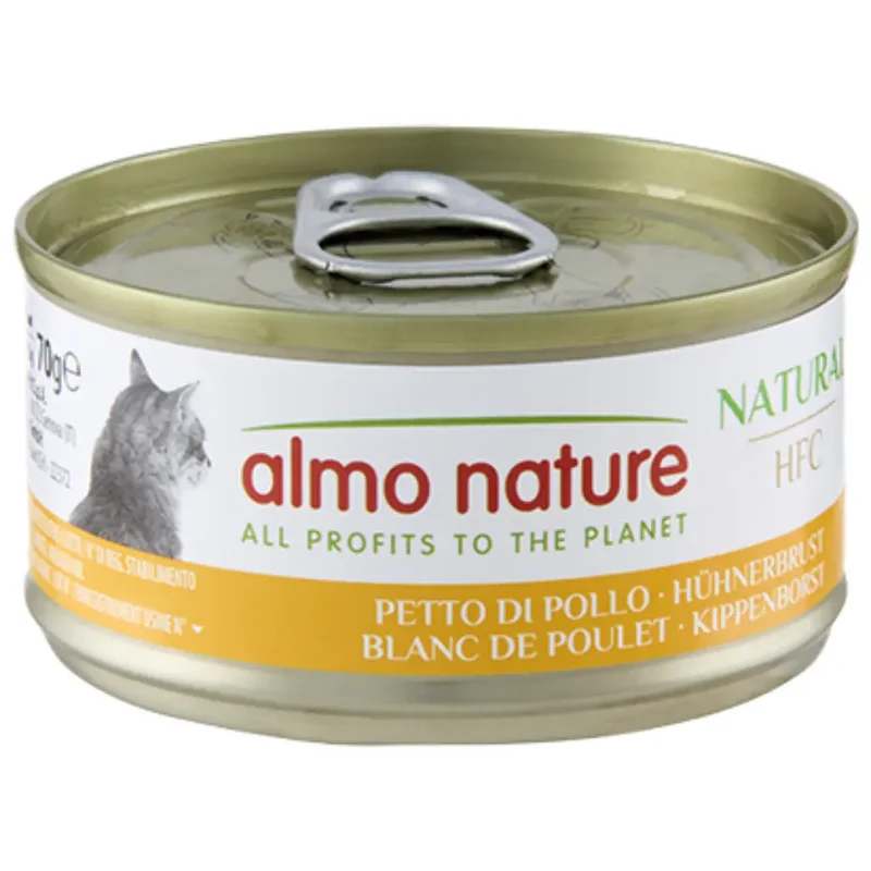 Almo Nature Cat HFC Lata 70 g Comida Húmeda para Gatos