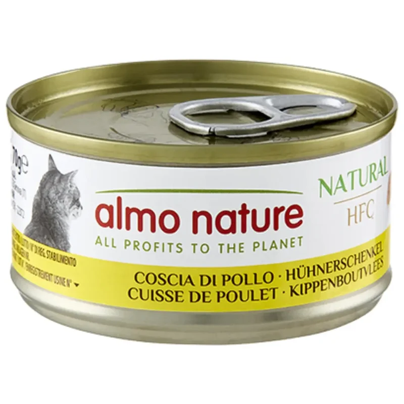 Almo Nature Cat HFC Lata 70 g Comida Húmeda para Gatos