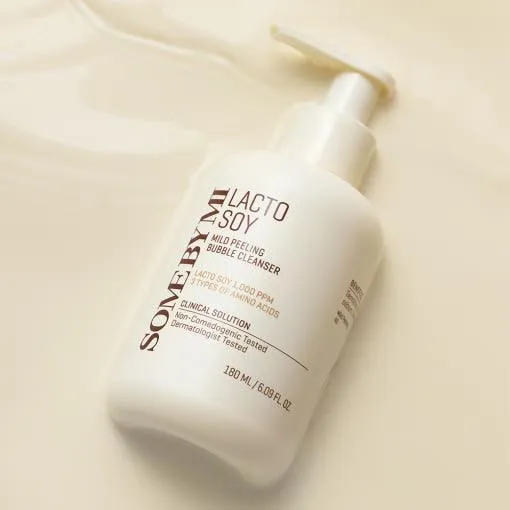 SOME BY MI Lacto Soy Mild Peeling Bubble Cleanser 180ml