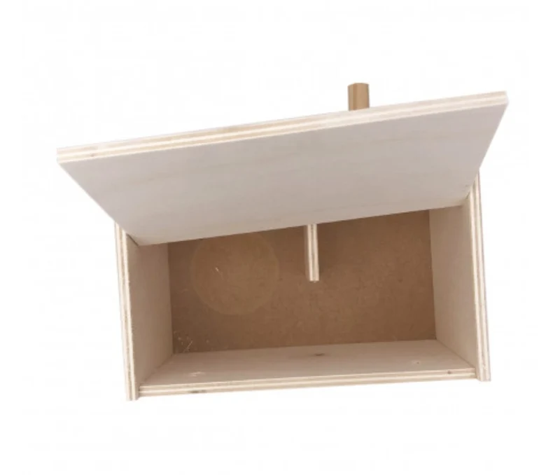 Nido para agapornis de 16 x 25 x 16 pulgadas