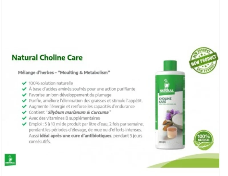 Choline Care 500ml, Elixir Herbal - Natural