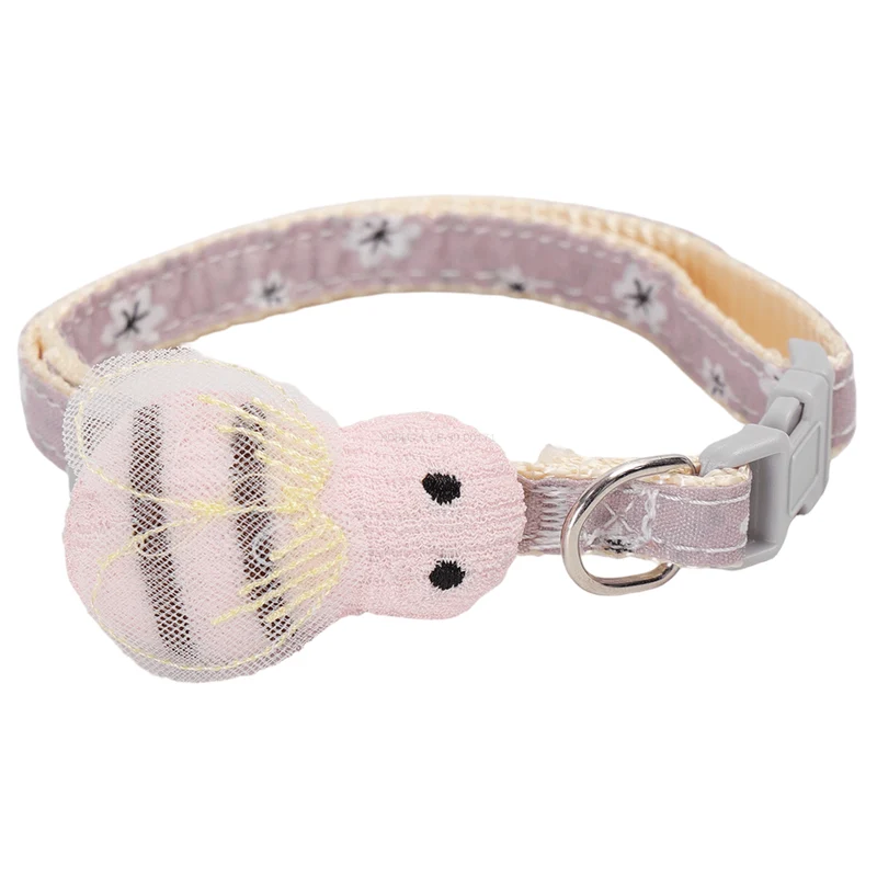 Collar para gatos con cascabel – Pez o abeja