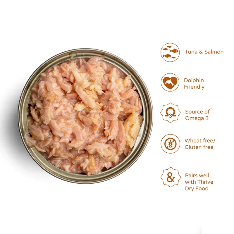 Thrive Complete Tuna & Salmon Complete Wet Cat Food 75G