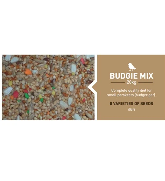 FARMA Budgie Mix Natural Bird Food 20KG