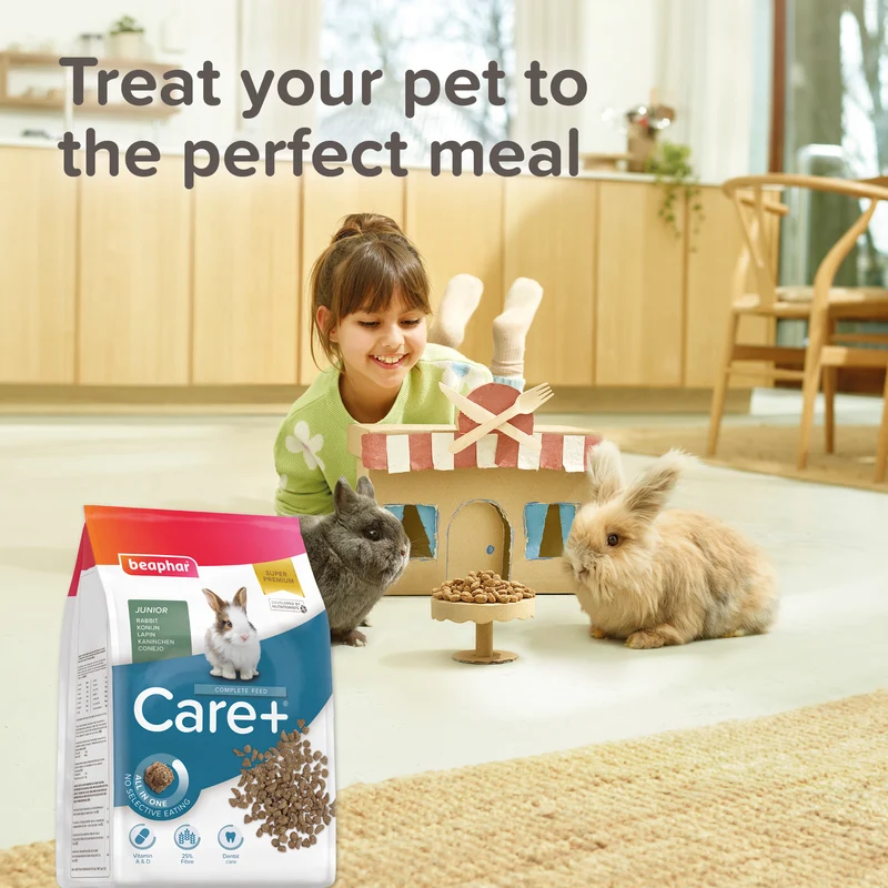 Beaphar Care+ Junior Rabbit Food 1.5KG