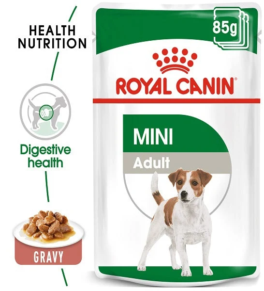 Royal Canin Mini Adult In Gravy-Salsa Wet Dog Food 85G