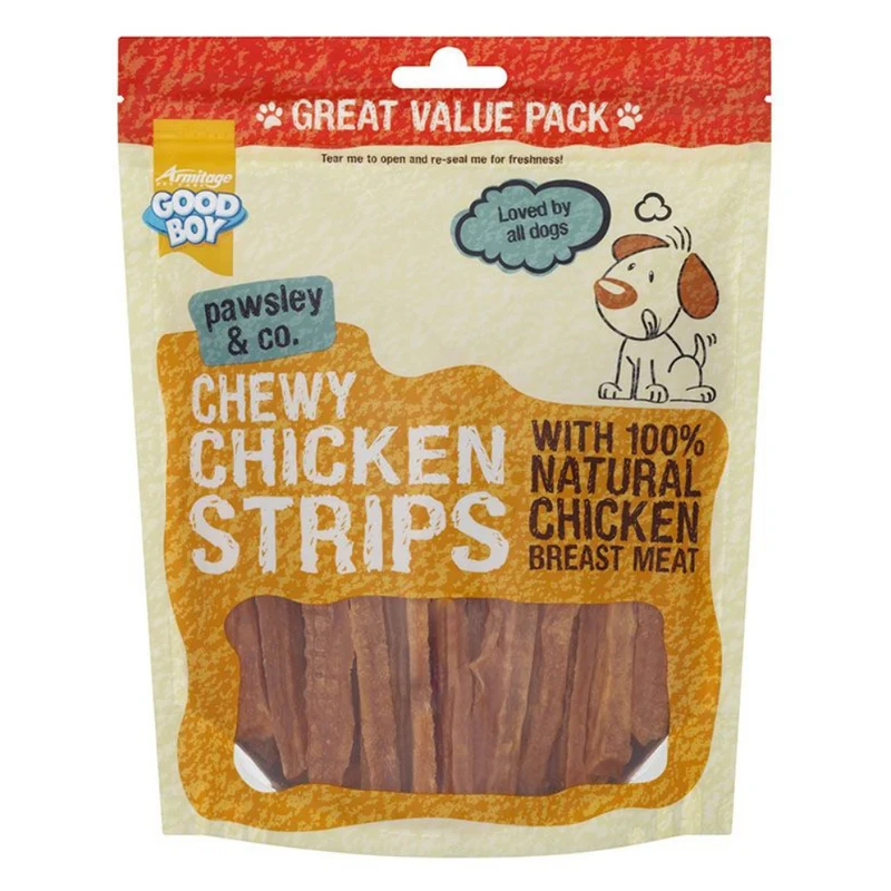 Armitage Good Boy Chewy Chicken Strips Dog Treat