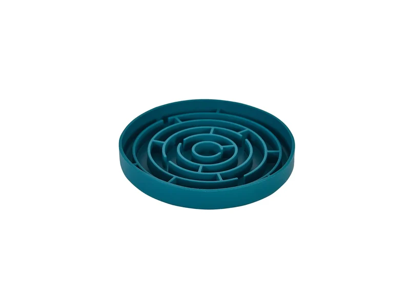 Freedog Bowl Soft Slow Food Azul Teal 22 X 22 X 3.5 Cm