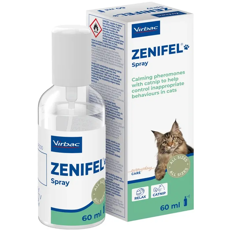 Virbac Zenifel Spray Gatos, 60Ml