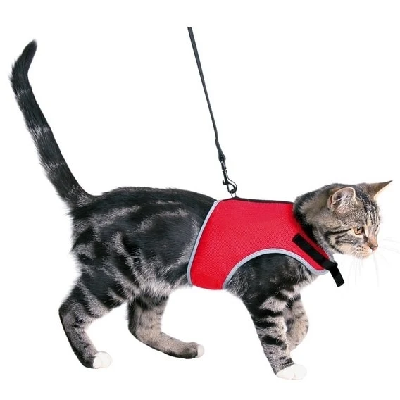 Trixie Soft Harness with Lead for Cats