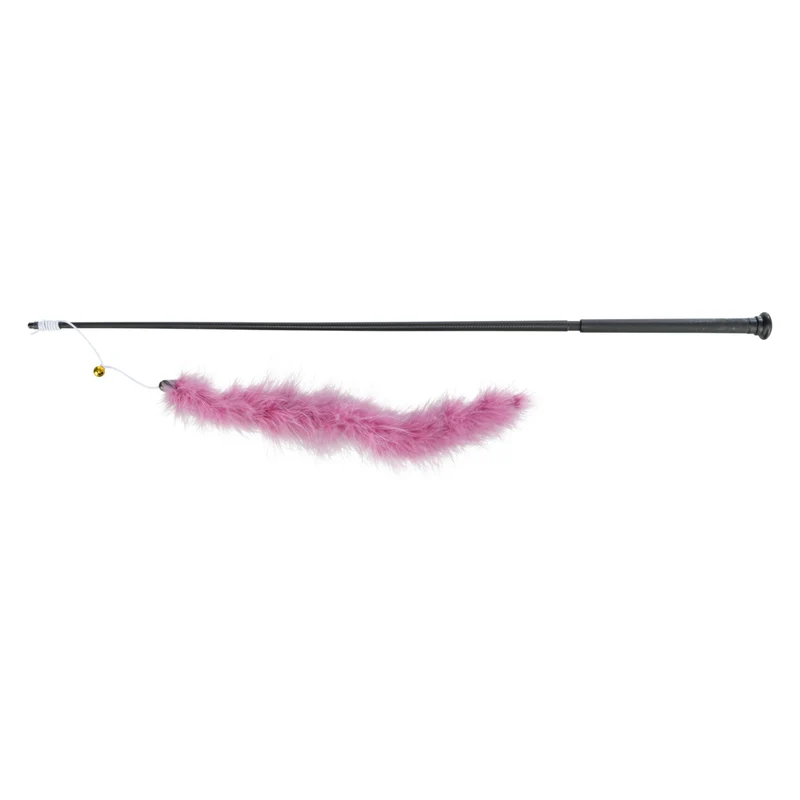 Trixie Wand Play Rod Toy XXL With Feather Boa