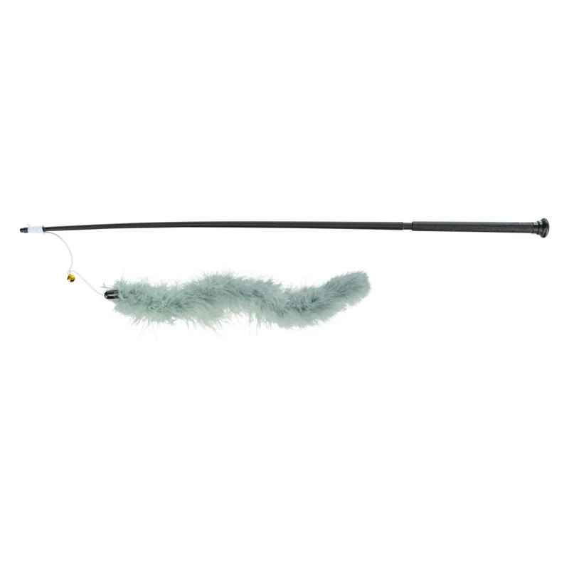 Trixie Wand Play Rod Toy XXL With Feather Boa