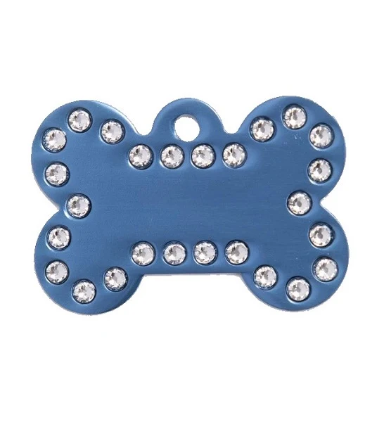 GoScribe Pet Tag Swarovski Bone Tags