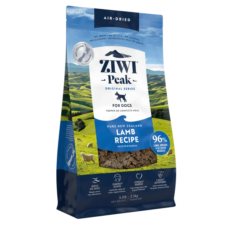 ZIWI Peak Air Dried Lamb Dry Dog Food