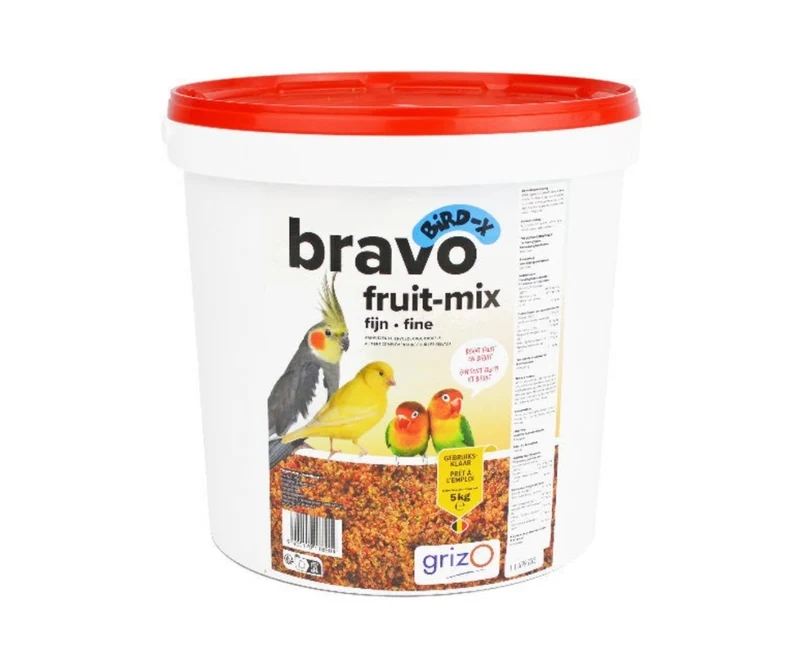 Mezcla de frutas Bravo Fine 1 kg - Bird-X Grizo (envasado a mano)