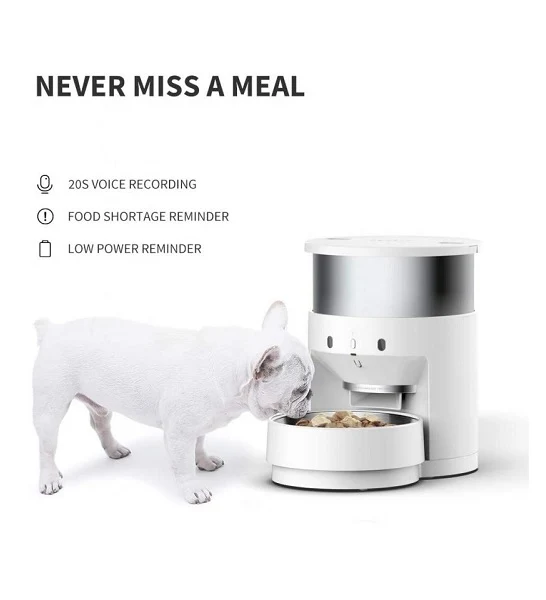 PetKit INFINITI Automatic Feeder with Stainless Steel Bowl for Dogs & Cats