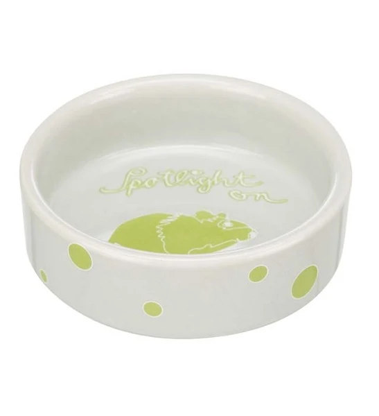 Trixie Bowl Spotlight Comic Hamsters Ceramic Bowl for Small Pets