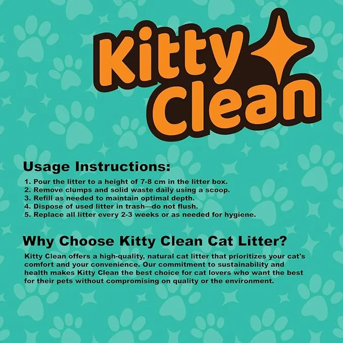 Kitty Clean Clumping Cat Litter - 16L