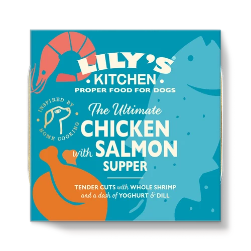 Lily's Kitchen The Ultimate Chicken with Salmon Supper Wet Dog Food - 150G