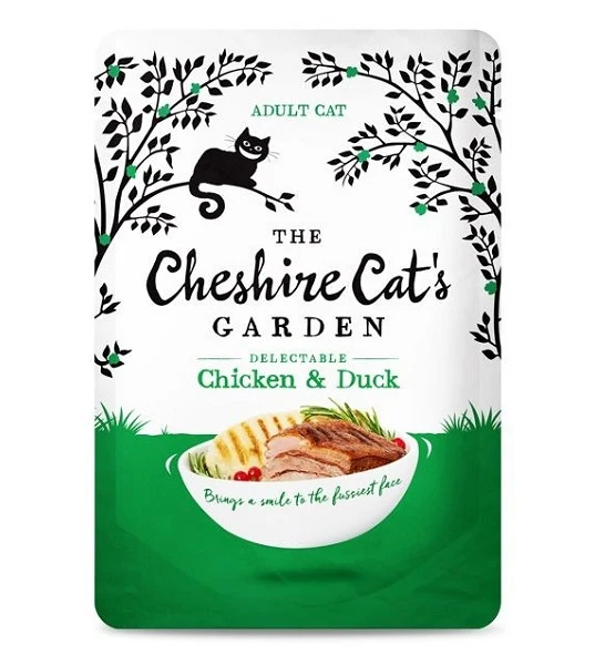 The Cheshire Cat's Garden Chicken & Duck Wet Cat Food