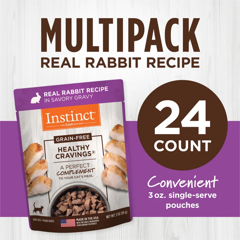Instinct Healthy Cravings Rabbit Wet Cat Food
