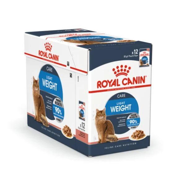 Royal Canin Light Weight Care Thin Slices In Gravy Adult Wet Cat Food