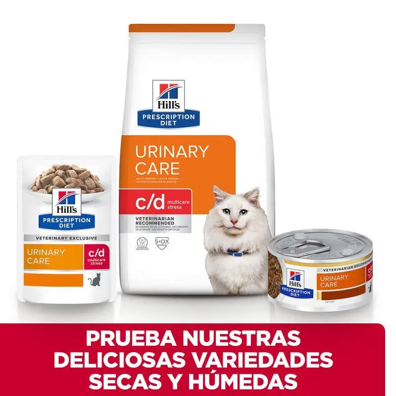 Hill'S C/D Urinary Stress 12 kg Alimento para Gatos