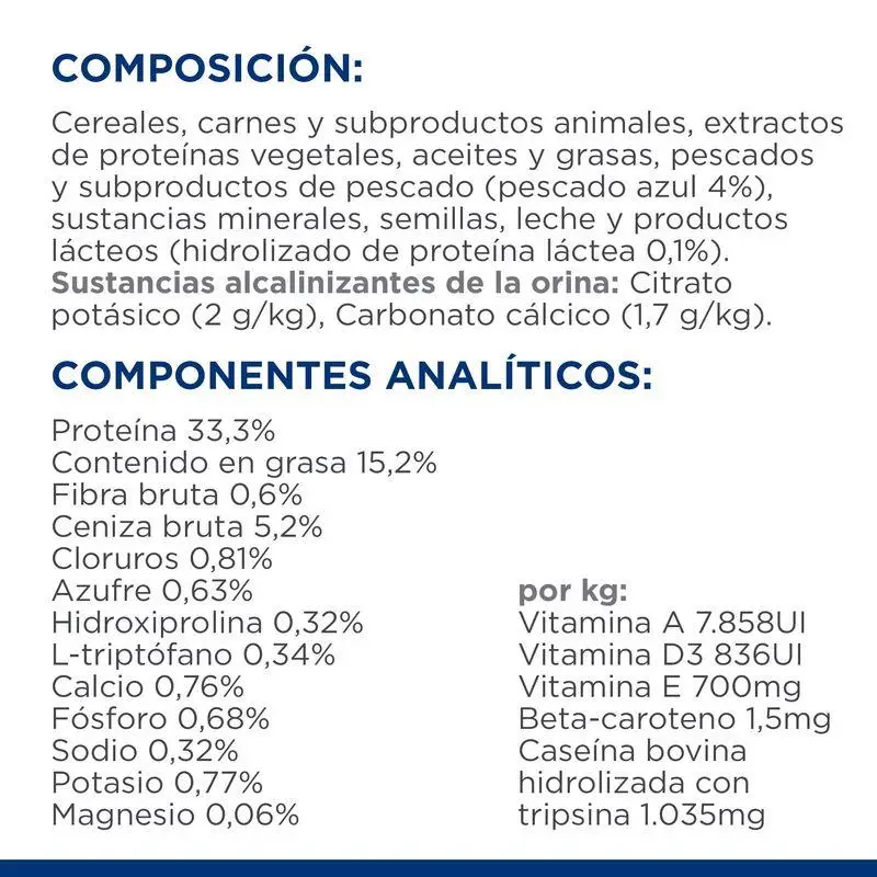 Hill'S C/D Urinary Stress Pescado Azul 1,5 kg Alimento para Gatos