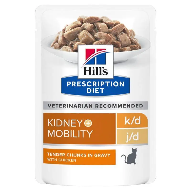 Hill'S K/D+Mobilty 85 g Alimento para Gatos