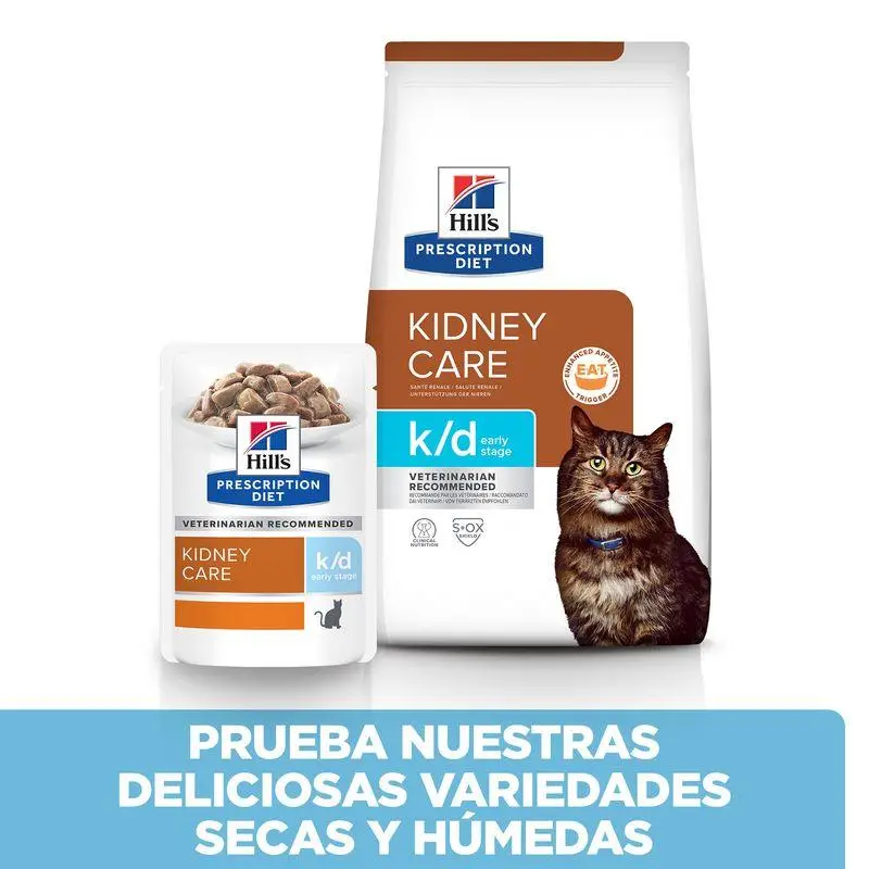 Hill'S K/D Early Stage 1,5 kg Alimento para Gatos