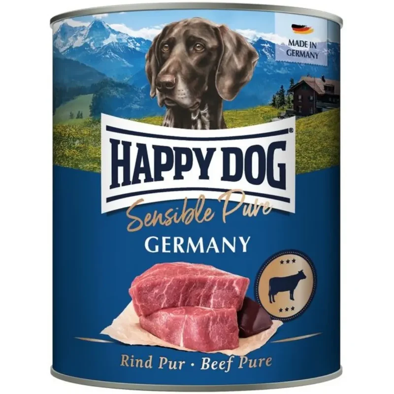 Happy Dog Sensible Pure Germany (Rind Pur) 800 g Lata