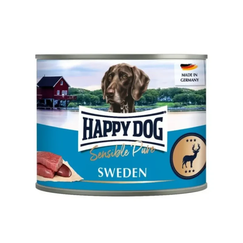 Happy Dog Sensible Pure Sweden (Wild Pur) 200 g Lata