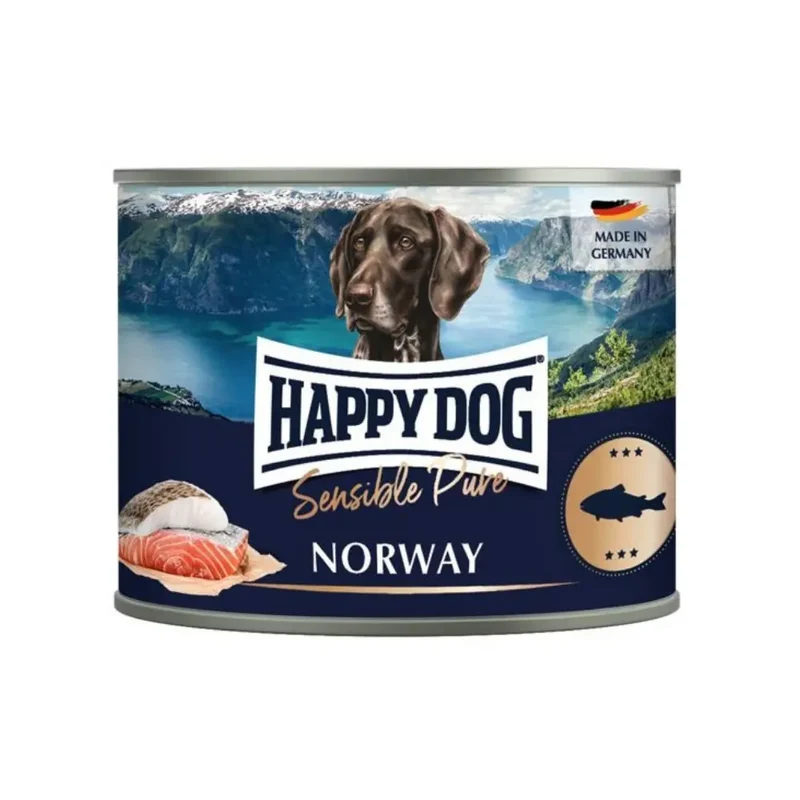 Happy Dog Sensible Pure Norway (Seefisch Pur) 200 g Lata