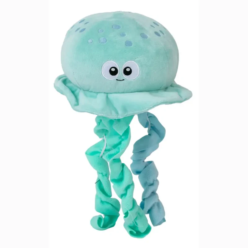 Juguete Perro Octopus Azul Cielo 20x32 cm (Brilla En La Oscuridad)