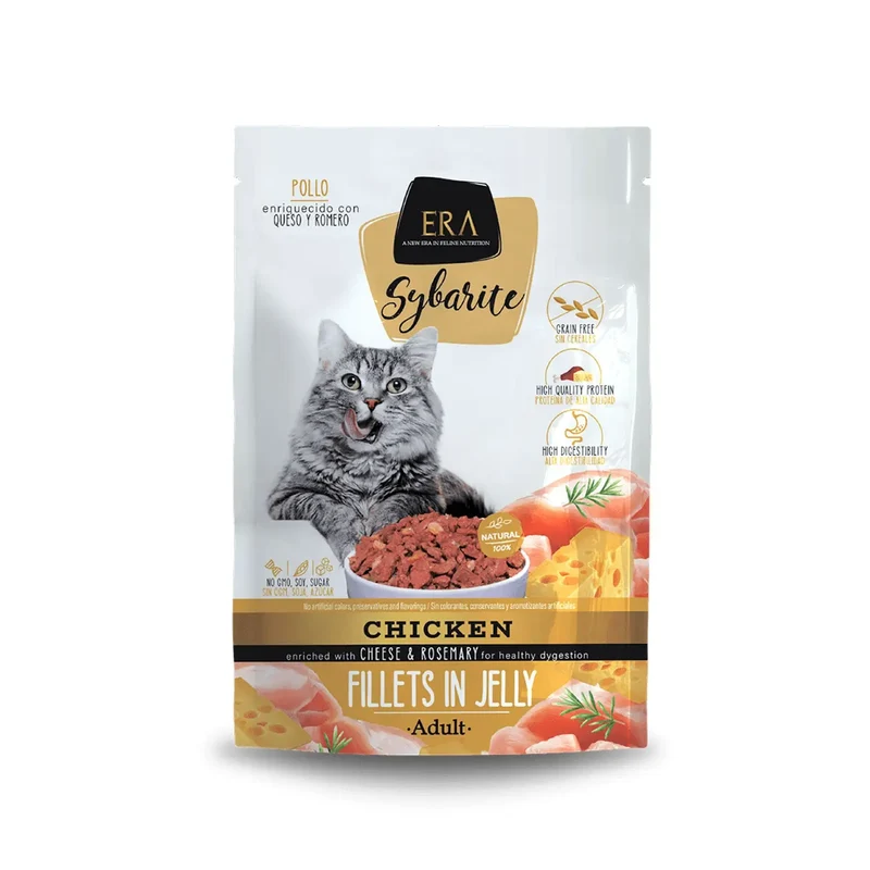 Era Sybarite Cat Adult Filetes Pollo 85 g Sobre