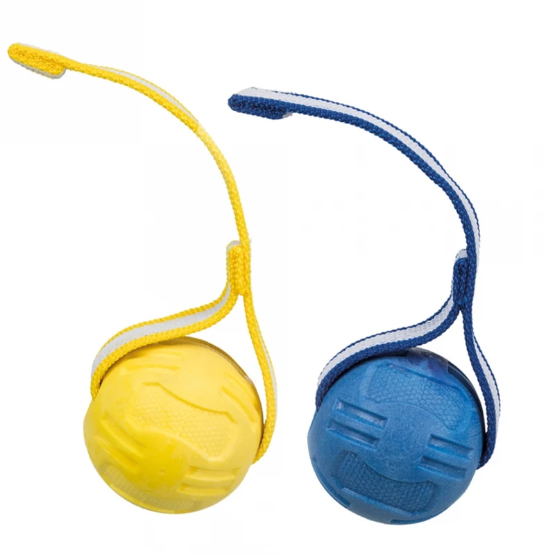 Trixie TPR Sporting Ball With Strap Toy for Dogs