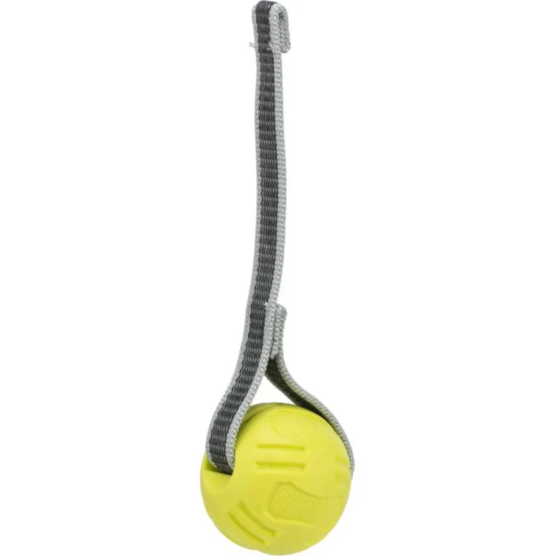 Trixie TPR Sporting Ball With Strap Toy for Dogs