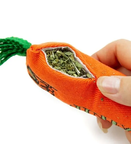 King Catnip Carrot Cat Toy 26x3.5x6cm