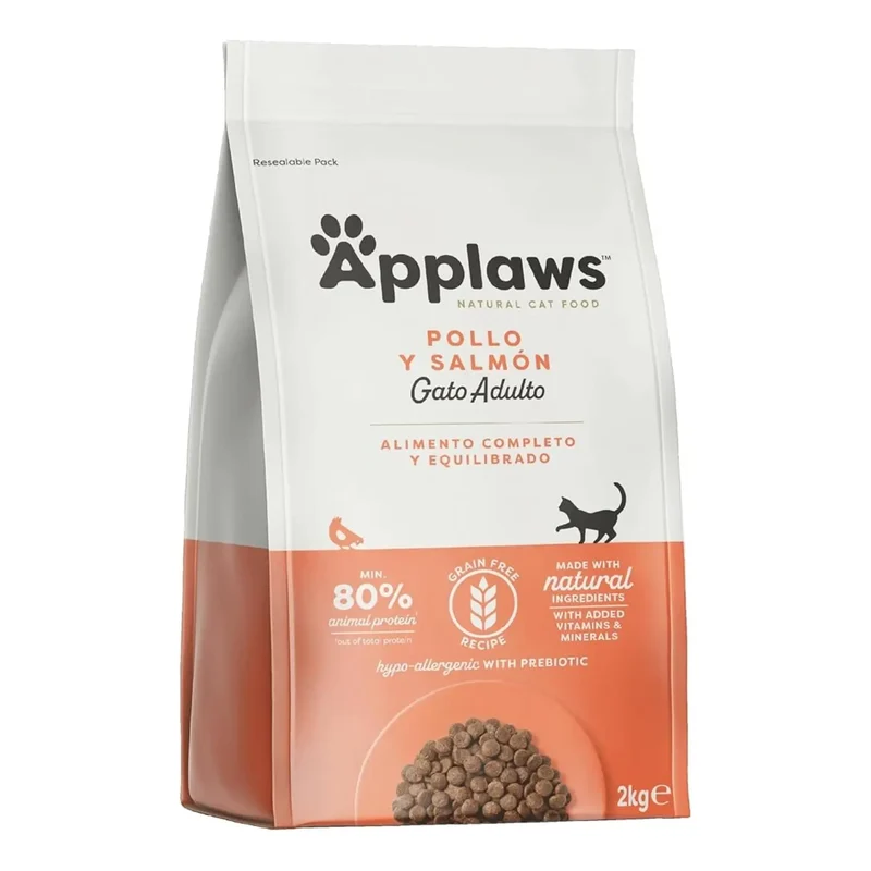 Applaws Cat Dry Adulto Pollo y Salmón 2 kg