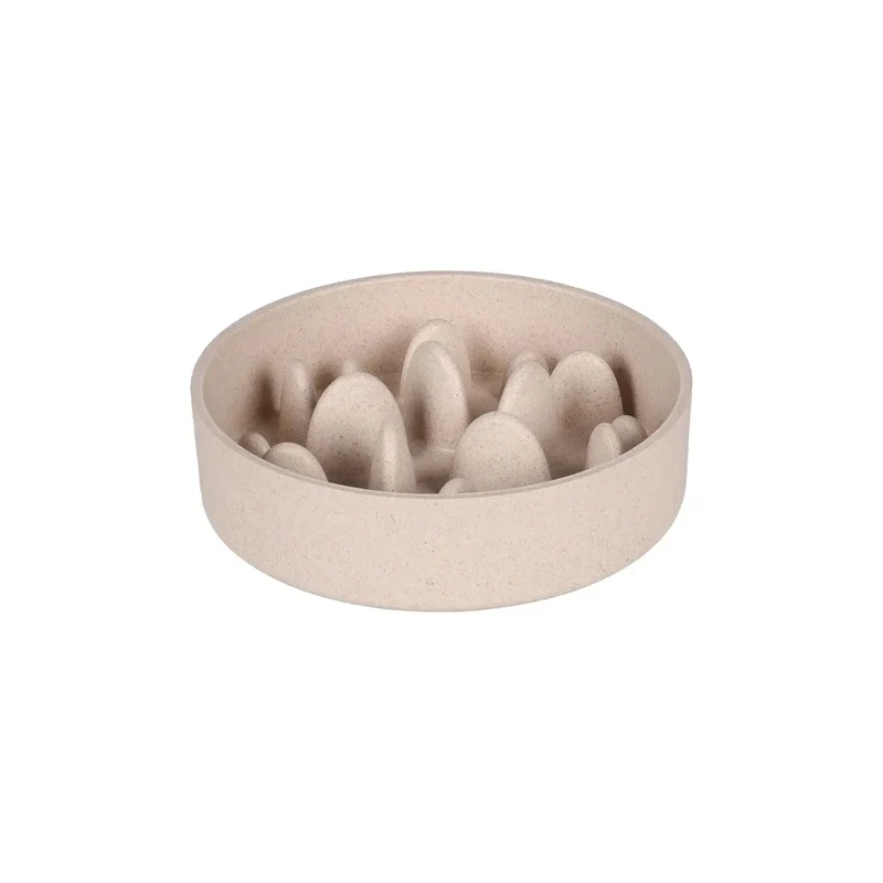 Flamingo Comedero Antivoracidad Slow Bambú Greni Beige