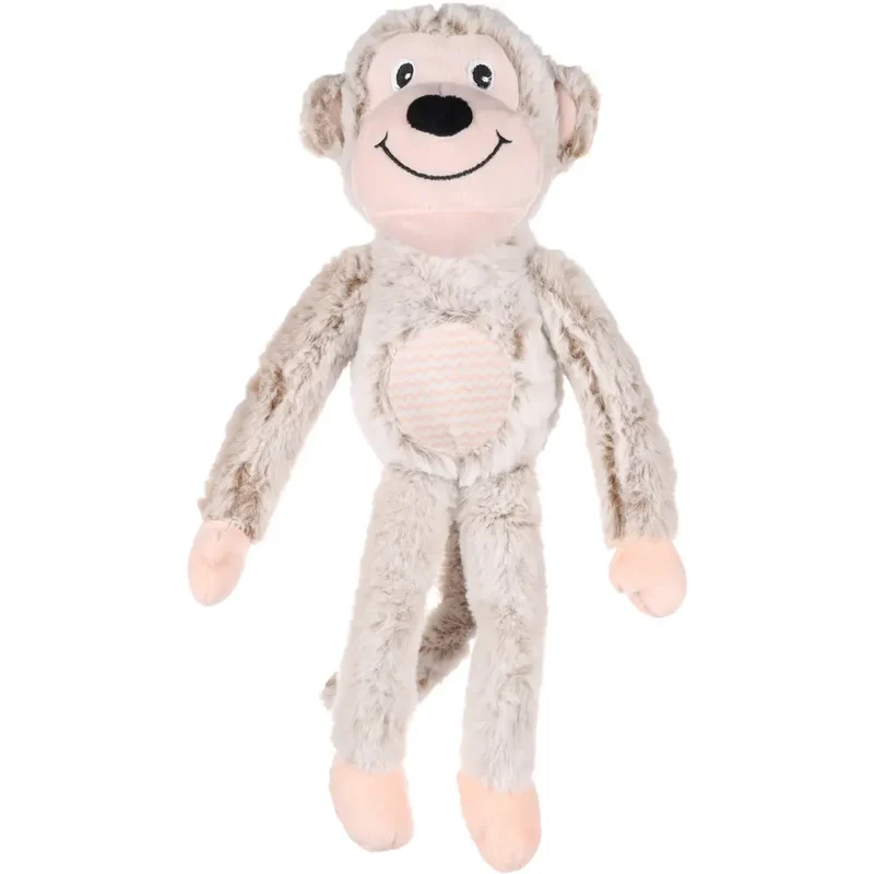 Juguete Perro Peluche Munka Mono Beige 23X12X40 cm