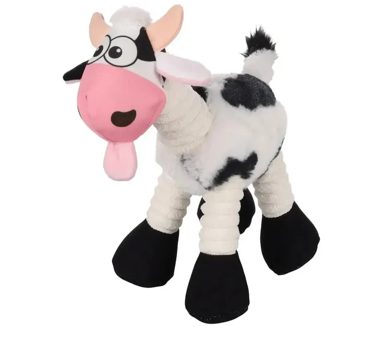 Juguete Perro Peluche Kuwa Vaca 15,5X30X28 cm