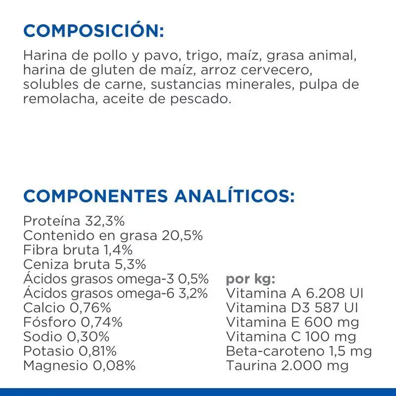 Hill'S Science Plan Adulto con Pollo 3 kg Alimento para Gatos