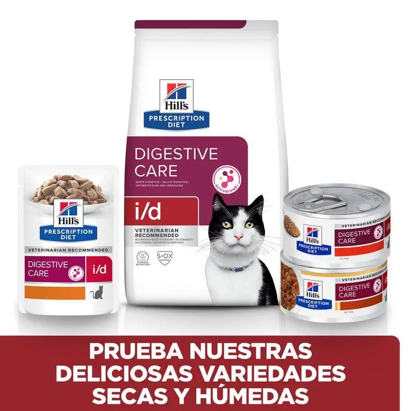 Hill'S I/D Estofado 82 g, Lata(Enfermedad Gastrointestinal) Alimento para Gatos