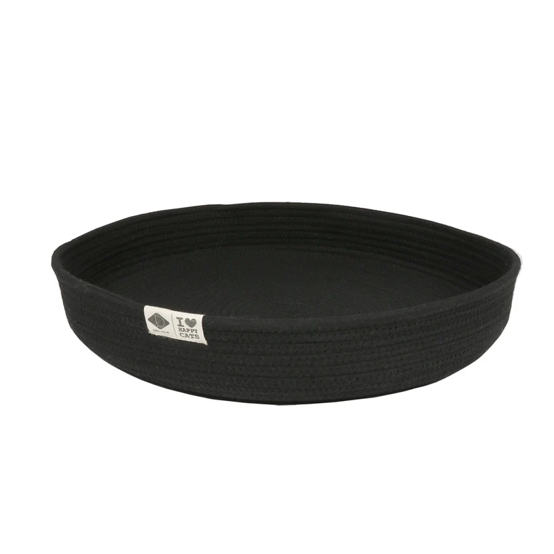 D&D Home I Love Happy Cats Jess Cat Cotton Rope Basket Bed