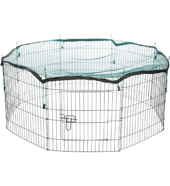 Trixie Outdoor Run With Protective Net for Small Pets 6 panels