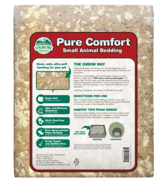 Oxbow Pure Comfort Small Pet Bedding Blend 36L