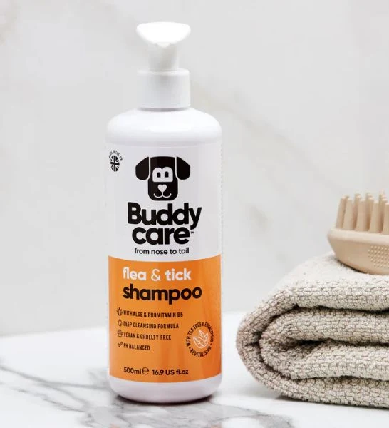 Buddycare Flea & Tick Dog Shampoo 500ml